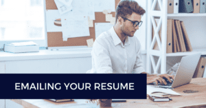 Emailing Your Resume