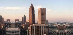 A view from Robins Resumes Office in Atlanta, Georgia